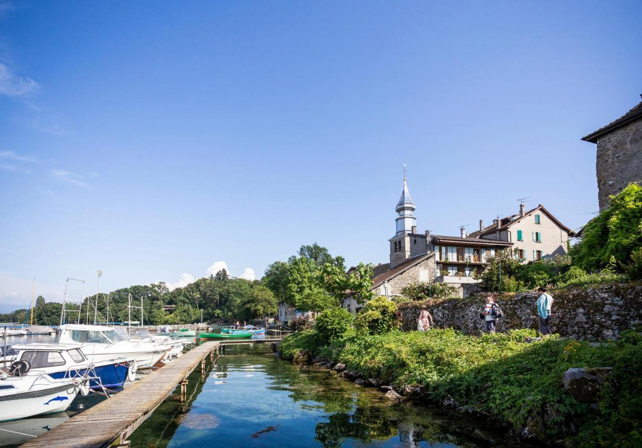 Camping La Pinede Hotel Excénevex Eksteriør billede